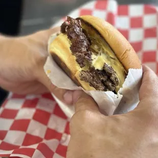 Classic Double Smash Burger