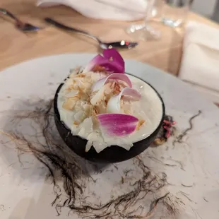 The best coconut rum cake ever.