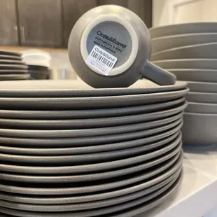 This collection is called Craft in charcoal or grey