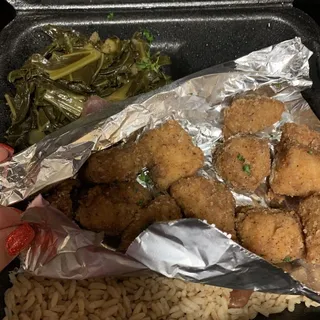 Large Fried Snapper Bites