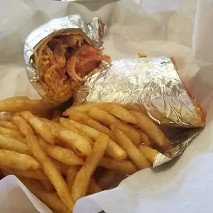 Spicy Buffalo Chicken Wrap