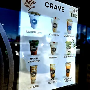 Crave popular drink if undecided at Crave