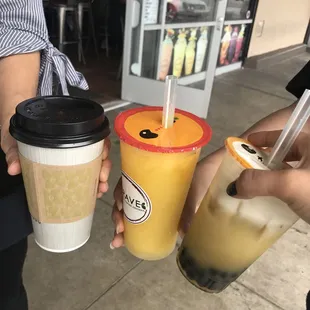 Sea Salt Jasmine Tea Boba