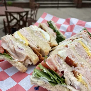 Kentucky Cobb Club Sandwich