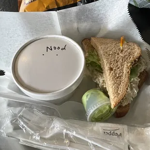 Anabel's Oriental and Chicken Noodle soup