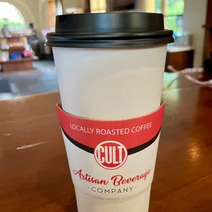 Americano. Very good coffee.