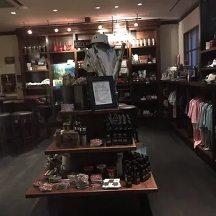 the interior of a crave cafe