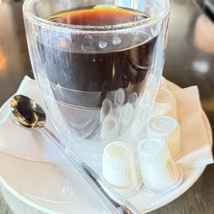 Coffee and cream