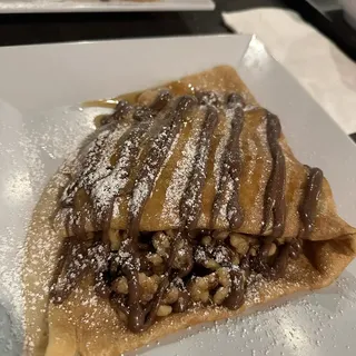 Honey and Walnut Nutella Crepe