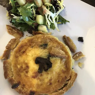 Mushroom Quiche