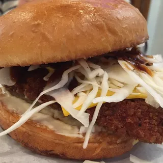 Japanese Katsu Burger