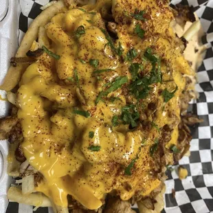 Loaded chicken fries