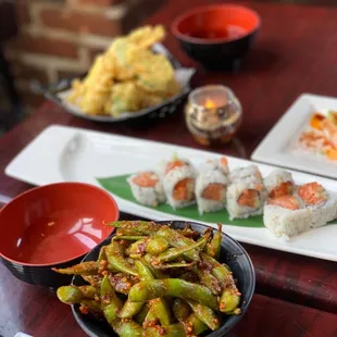 Garlic Edamame