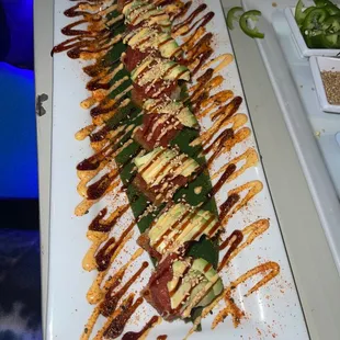 Spicy tuna crispy rice