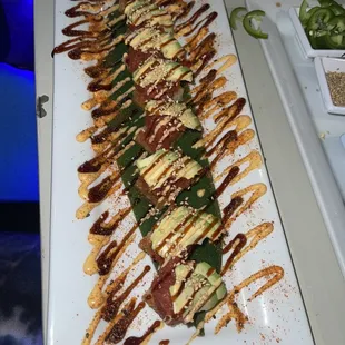 Spicy tuna crispy rice