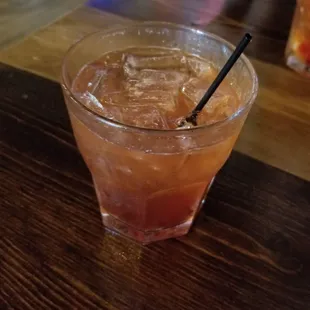 Black Cherry Old Fashioned. Delicious.