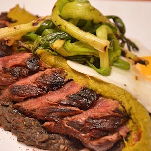 steak, food