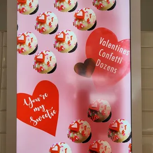 a valentine&apos;s day display