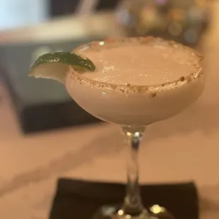 Key lime pie cocktail ( Jamie's baby)