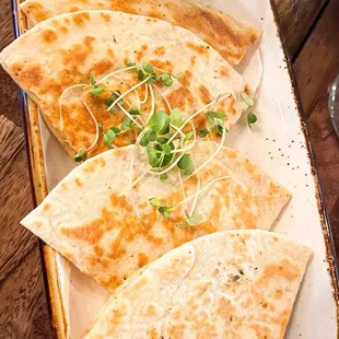 Crab quesadilla