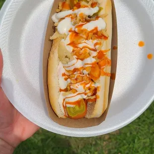 The Catered Dog: Buffalo Blue Dog