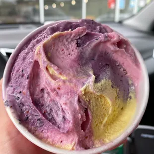 Bumble Berry (Strawberry/Blueberry) mixed with Lemon/Blueberry