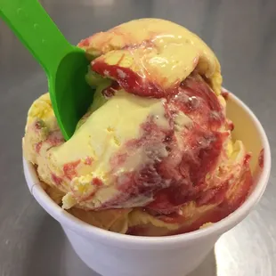 Lemon raspberry