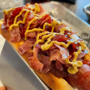 hot dog, hot dogs, food, sandwich