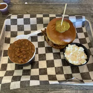 Brisket sandwich