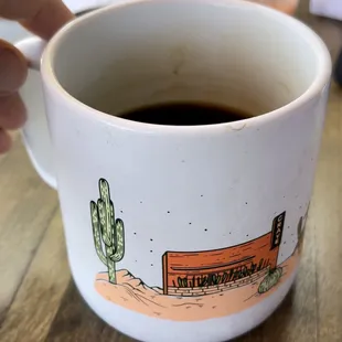 Cute and sturdy coffee cups.
