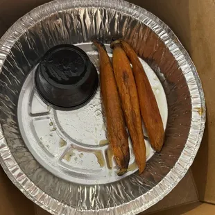 A rip off $7 for 3 carrots!