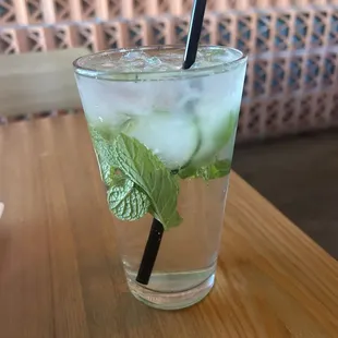 Agua fresca (cucumber &amp; mint)