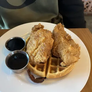 Chicken &amp; waffles