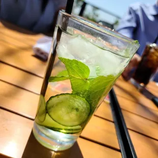 Cucumber Mint Agua Fresca