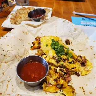 Whole hog scramble!