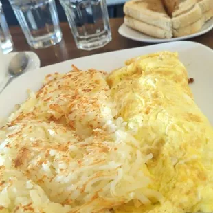 Ham and Cheese Omelette