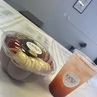 Berry Burst Bowl 
Girl Boss Refresher