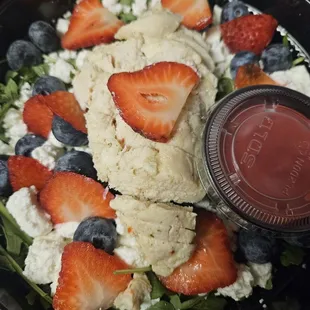 Strawberry salad