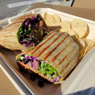 Vegan Taco Meat Wrap