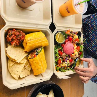 food, burritos and wraps