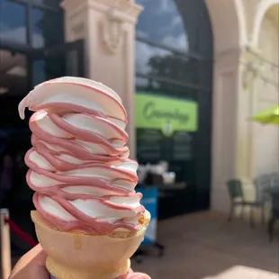 Black Cherry Soft Serve