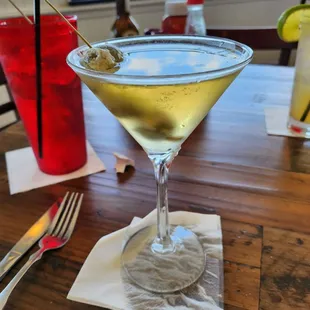 Dirty martini