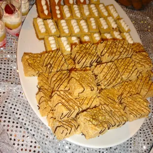 Rice Krispie Treats, Cheesecake, and Pumpkin Pie