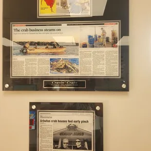  display of cravin crabs