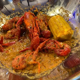 Chewy old crawfish