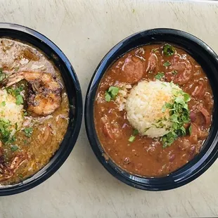 Gumbo &amp; Red Beans and Rice