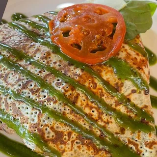 Chicken Pesto Crepe