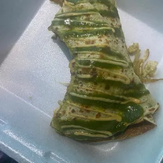 Chipotle Chicken Pesto Crepe