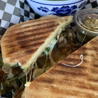 Chipotle Chicken Pesto panini