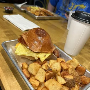 Delicious and fast breakfast